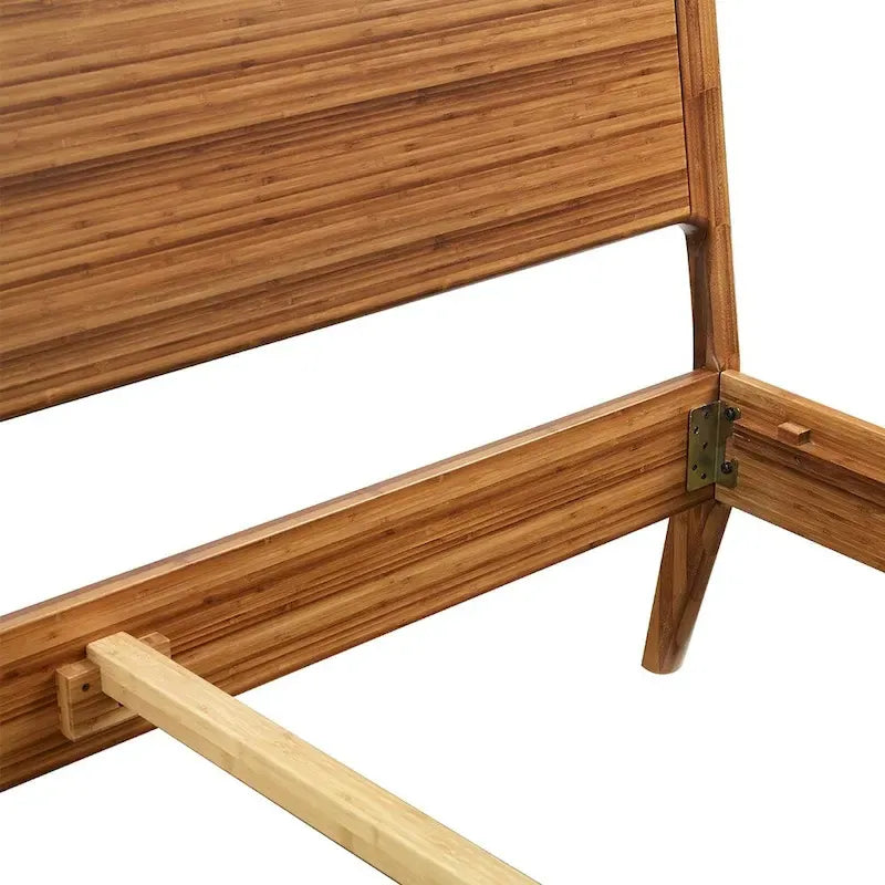 Letto con piattaforma imbottito e testiera trapuntata – Tonalità rame, Queen/King/Cal King