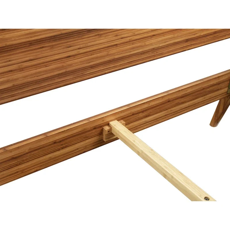 Letto con piattaforma imbottito e testiera trapuntata – Tonalità rame, Queen/King/Cal King