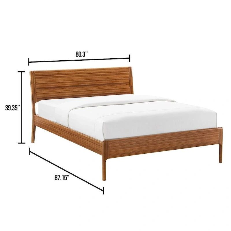 Letto con piattaforma imbottito e testiera trapuntata – Tonalità rame, Queen/King/Cal King
