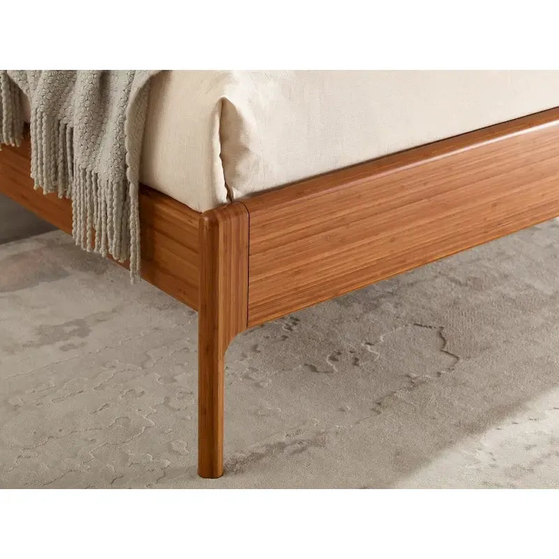 Letto con piattaforma imbottito e testiera trapuntata – Tonalità rame, Queen/King/Cal King